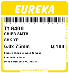 T1G400 - Chipboard Screw -T1G400_Label_T